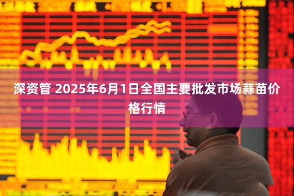 深资管 2025年6月1日全国主要批发市场蒜苗价格行情