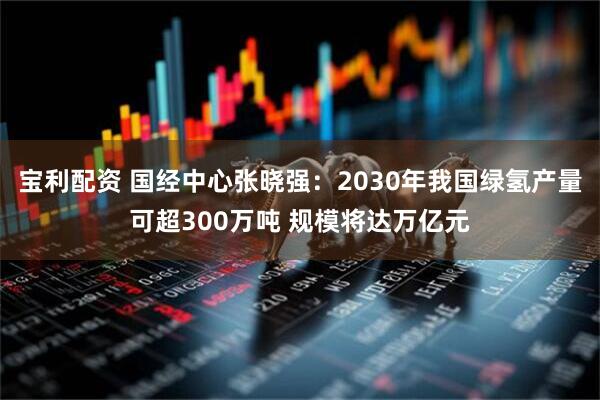 宝利配资 国经中心张晓强：2030年我国绿氢产量可超300万吨 规模将达万亿元